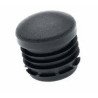Contera redonda interior ø 22 mm negro -plastico-
