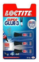 Loctite adhesivo super glue 1gr -mini trio-
