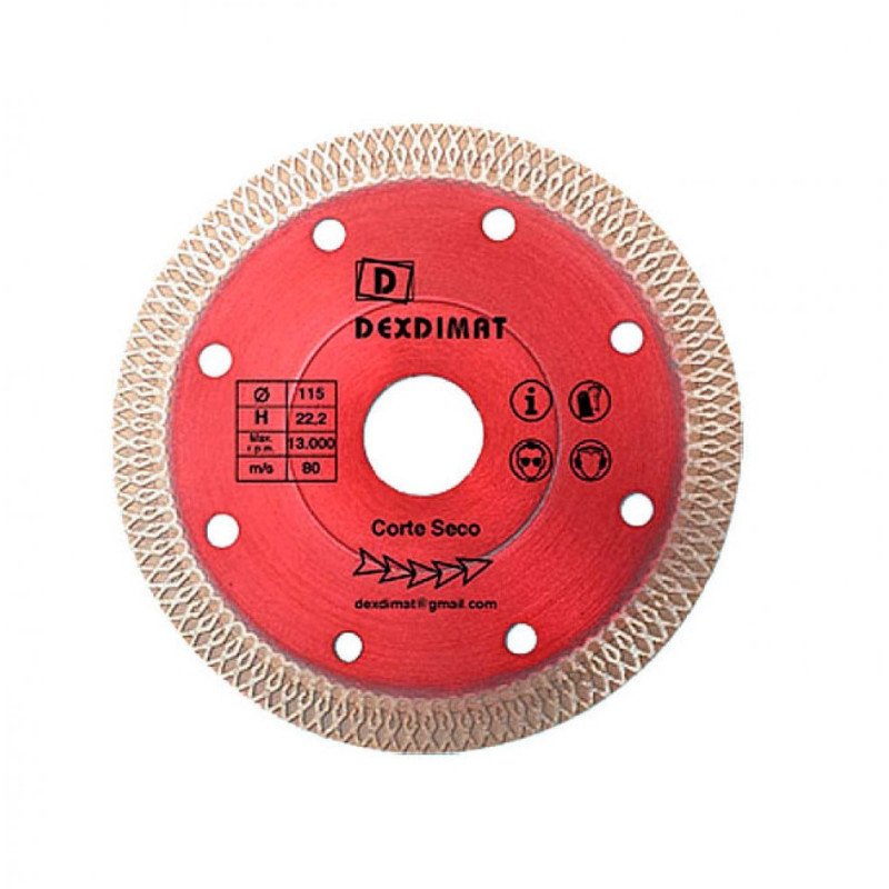 Disco 125 widea dexdimat extreme gres porcelanico ferrogres