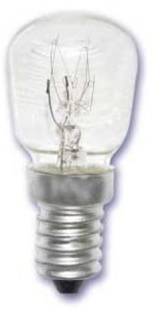Lampara inc. e14 / 25w pebetero frigorifico