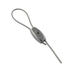 Cable monohilo 2.5 mm -azul- -ml-