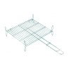 Parrilla doble serie 40 acero cincado 40x45cm
