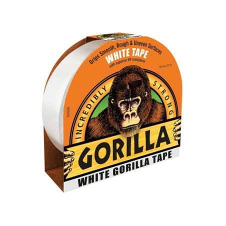 Cinta americana 48.0 mm x 27 mt blanca gorilla