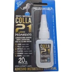 Pegamento cianocrilato 20gr pegamento 21