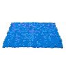 Alfombrilla ducha antideslizante 51x51cm -verde-