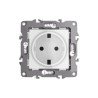 Base schuko blanco atmoss dynamic plus