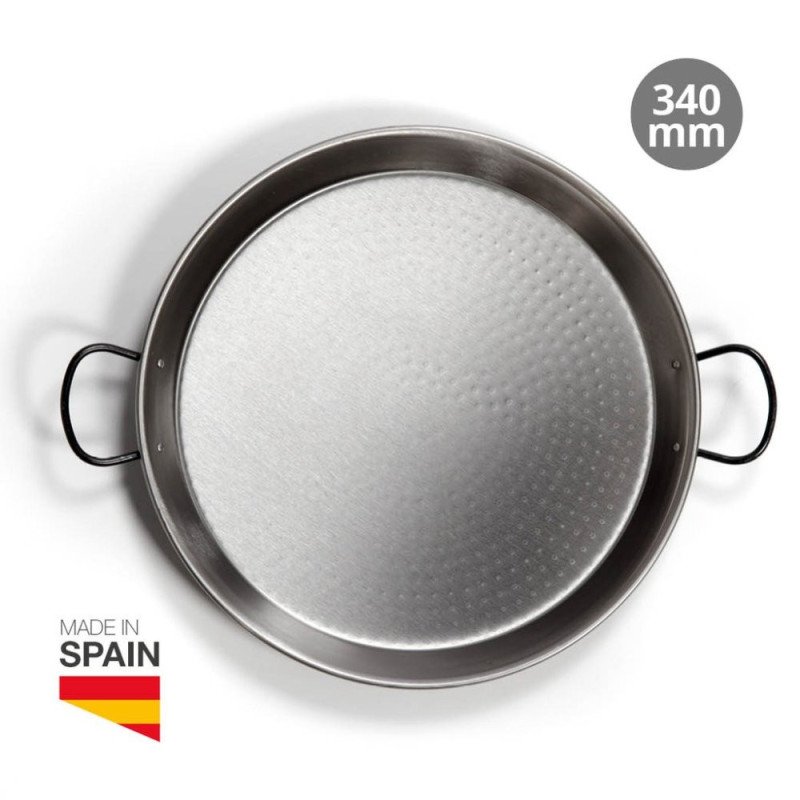Paellera pulida 34cm 6 raciones