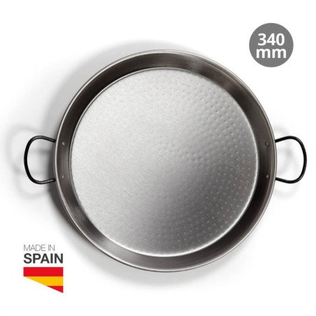 Paellera pulida 34cm 6 raciones