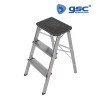 Taburete aluminio 3 peldaños max 150kg