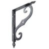 Palomilla ornamental negra 10 250x200 mm