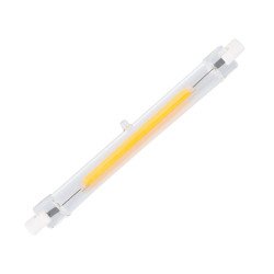 Lampara led lineal rs7 118mm 220v 10w r7s 4000k atmoss