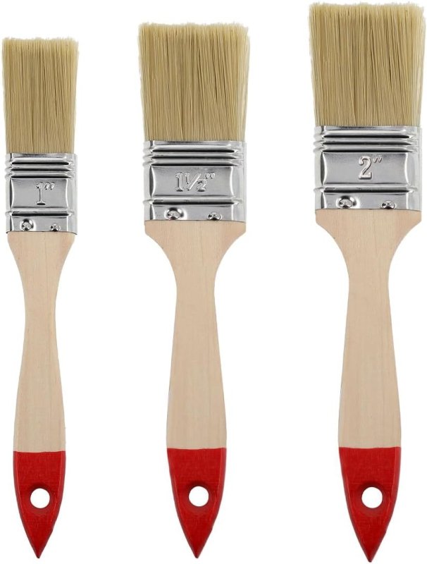 Paletina triple madera punta roja n-36 80mm