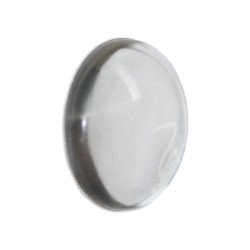 Tope protector puertas y paredes diam. 40mm -transparente-