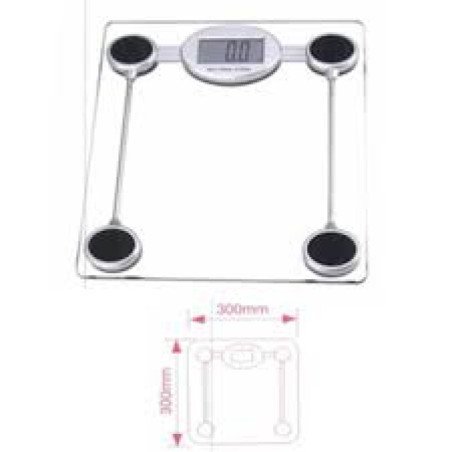 Bascula baño extraplana alta precision 180kg akale