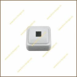 Fontini toma telefono 4 vias -blanco-