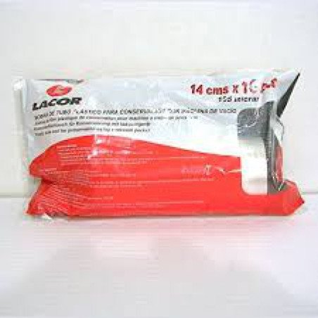 Bobina malla 105 micras 15cmx3mt envasar al vacio -2 rollos-