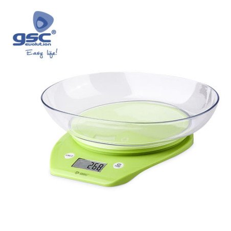 Bascula cocina electronica gsb bowly 5kg