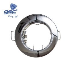 Aro empotrar basculante zamak pulido oro