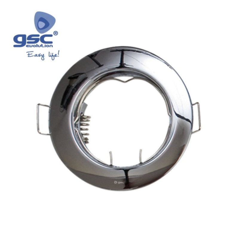 Aro empotrar basculante zamak pulido oro