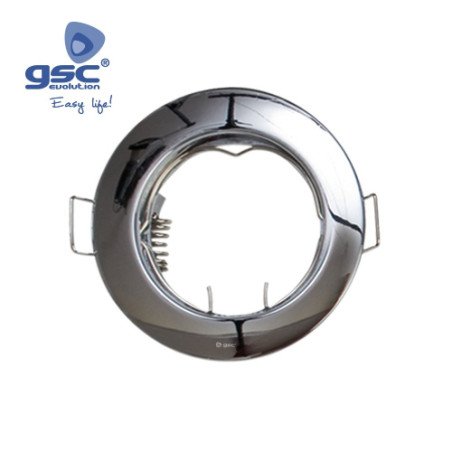 Aro empotrar basculante zamak pulido oro