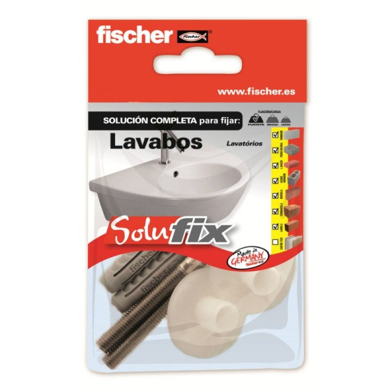 Kit fijacion de lavabos suspendidos