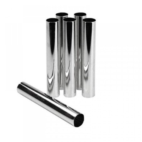 Molde reposteria ibili canutillo 14x2cm -6 ud- serie acero estañado