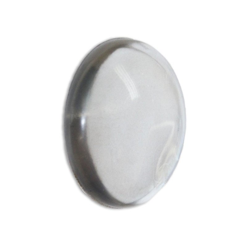 Tope protector puertas y paredes diam. 40mm -transparente-