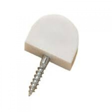 Soporte estante blanco pequeño -8 ud-