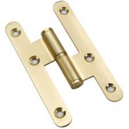 Pernio laton 2208 80mm dch. sin remate