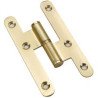 Pernio laton 3305 100mm dch. sin remate
