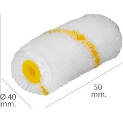 Recambio mini rodillo acrilico 50 mm -1 ud-