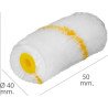 Recambio mini rodillo acrilico 50 mm -1 ud-