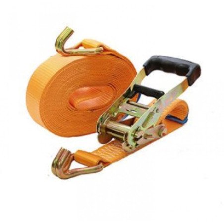 Eslinga 5000kg 9mt c/tensor carraca c/gancho cerrado