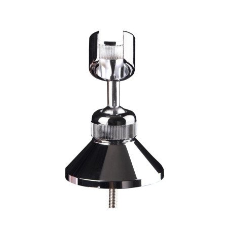 Soporte ducha laton cromado conico universal