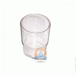 Repuesto acc. baño -vaso cristal-