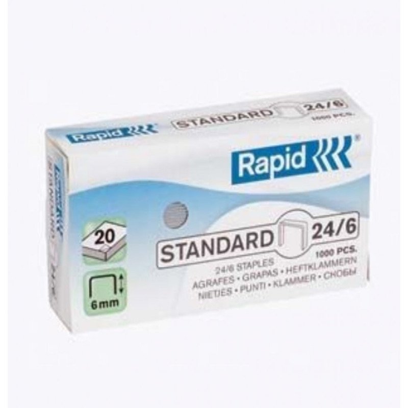 Grapa rapid 24/6 -1000 ud-