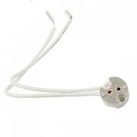 Portalamparas g4 halog. 15cm cable