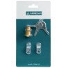 Set de cerradura buzon madera