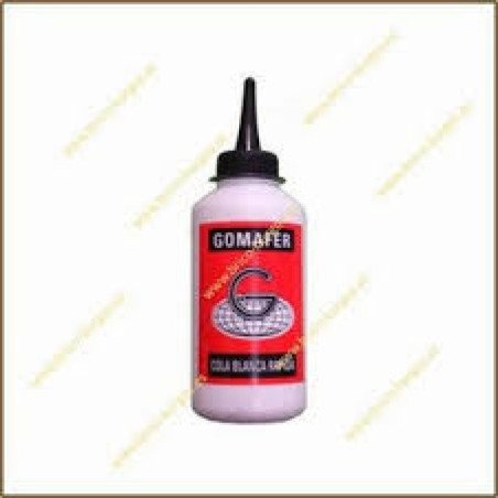 Cola blanca 500gr biberon gomafer