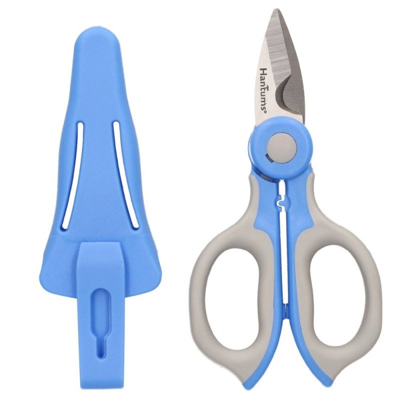 Tijera electricista profesional con funda