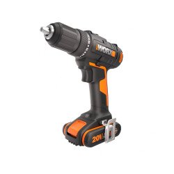 Taladro atornillador inalámbrico worx wx108 20v 2.0a li-ion 2 baterias