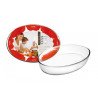 Fuente horno oval ibili serie kristall 35x25cm