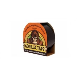 Cinta americana 25.0 mm x 9 mt negra gorilla