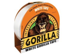 Cinta americana 48.0 mm x 27 mt blanca gorilla