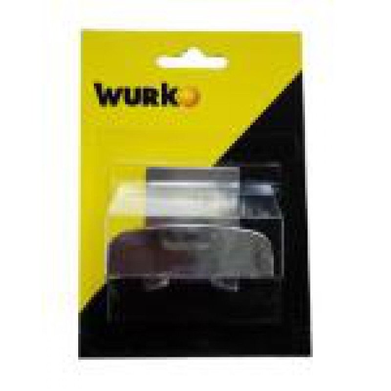 Percha adhesiva grande acero inox ud.