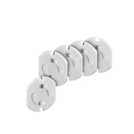 Protector enchufe giratorio -5 ud-