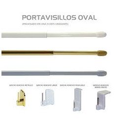 Portavisillos colgar blanco 0.70-1.20mt -ud-