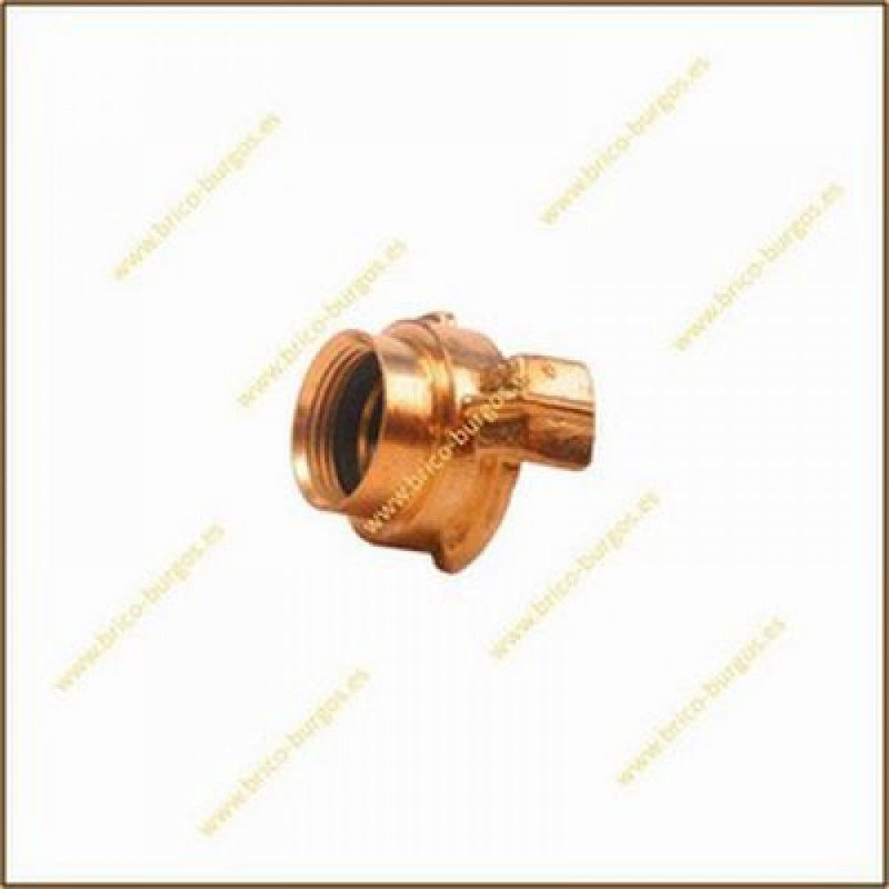 Enlace rosca hembra 1 laton dos patillas