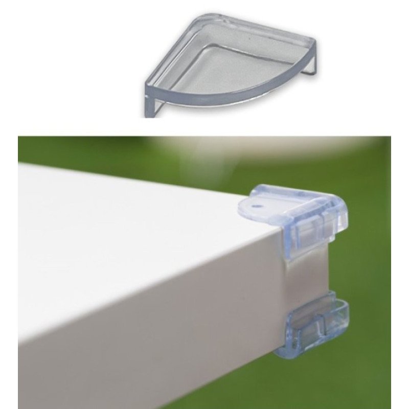 Protector esquinas de silicona transparente adhesivo