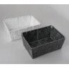 Bandeja metal pp 25x16x7 2col.